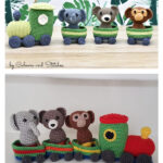 Animal Train Free Crochet Pattern