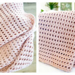 Blush Breeze Blanket Free Crochet Pattern and Video Tutorial