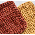 Bramble Dishcloth Free Crochet Pattern and Video Tutorial