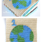 Earth Day Quiet Book Free Crochet Pattern