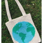 Earth Day Tote Bag Crochet Pattern