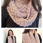 Fireside Infinity Scarf Free Crochet Pattern and Video Tutorial