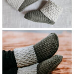 Fireside Slipper Boots Free Crochet Pattern