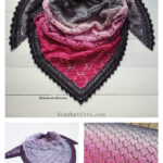 Sweet Valentine Shawl Free Crochet Pattern