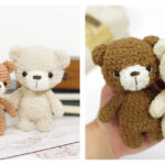 Tiny Teddy Bear Amigurumi Free Crochet Pattern