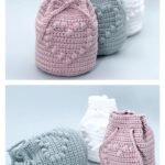 Valentines Gift Bag Crochet Pattern