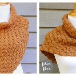 Vanilla Toffee Cowl Free Crochet Pattern and Video Tutorial