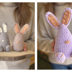 Bunny Buddy and Egg Cozy Free Crochet Pattern and Video Tutorial