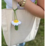 Flower Lip Balm Holder Crochet Pattern