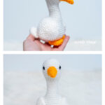 Gwen the Silly Goose Amigurumi Free Crochet Pattern