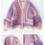 Horizon Children’s Cardigan Free Crochet Pattern