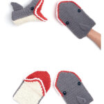 Jaws for Your Paws Kitchen Mitten Free Crochet Pattern