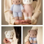 Pajama Teddy Bear Amigurumi Free Crochet Pattern