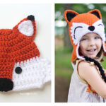 Woodland Fox Hat Crochet Patterns