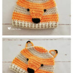 Woodland Fox Hat Free Crochet Pattern