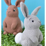 Amigurumi Spring Bunny Free Crochet Pattern