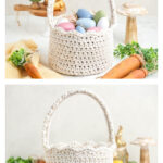 Easter Basket Free Crochet Pattern