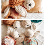 Fred The Sea Turtle Amigurumi Free Crochet Pattern and Video Tutorial
