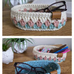 Glasses Holder Free Crochet Pattern