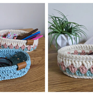 Glasses Holder Free Crochet Pattern