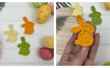 Little Easter Bunny Motif Free Crochet Pattern
