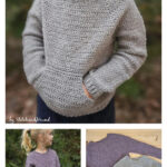 Peekaboo Pocket Sweater Crochet Pattern