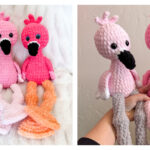 Plush Flamingo Amigurumi Free Crochet Pattern