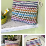 Cosmetic Pouch Free Crochet Pattern