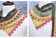 Dragon Tail Skinny Scarf Free Crochet Pattern