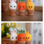 Easter Decorations Free Crochet Pattern