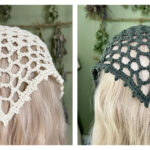 Gradient Granny Kerchief Free Crochet Pattern