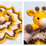 Hug Me Giraffe Lovey Free Crochet Pattern