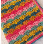 Scallop Shell Baby Blanket Free Crochet Pattern