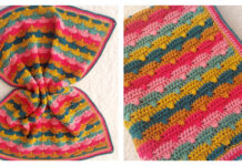 Scallop Shell Baby Blanket Free Crochet Pattern