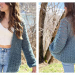 Towhee Cardigan Free Crochet Pattern and Video Tutorial
