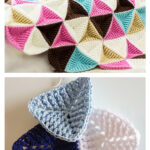 3D Triangle Blanket Crochet Pattern