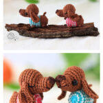 Dachshund Dog Amigurumi Free Crochet Pattern