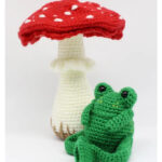 Forrest the Frog and Mushroom Crochet Pattern