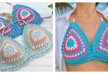 Halter Bikini Top Free Crochet Pattern