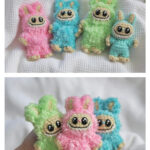 Mini Labubu Free Crochet Pattern