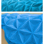 Triangles Motif Afghan Crochet Pattern
