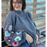 African Flower Sweater Crochet Pattern