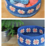 Basket Free Crochet Pattern
