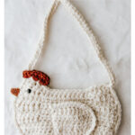 Chicken Purse Free Crochet Pattern and Video Tutorial