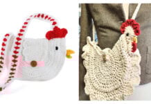 Chicken Shaped Bag Crochet Patterns