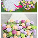 Easy Rose Flower Bouquet Blanket Free Crochet Pattern and Video Tutorial