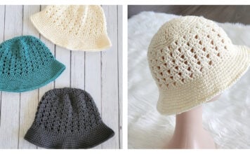 Elise Bucket Hat Free Crochet Pattern