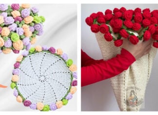Flower Bouquet Blanket Crochet Patterns