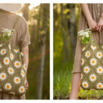Garden Days Daisy Bag Free Crochet Pattern and Video Tutorial