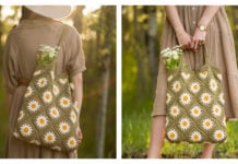 Garden Days Daisy Bag Free Crochet Pattern and Video Tutorial